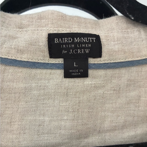 J. Crew Beige Linen Shirt Dress - Picture 5 of 5
